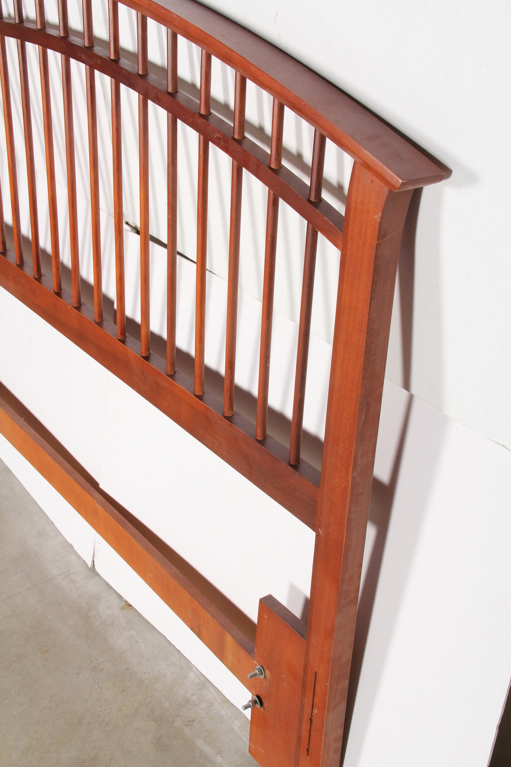 Queen Size Wooden Spindle Headboard