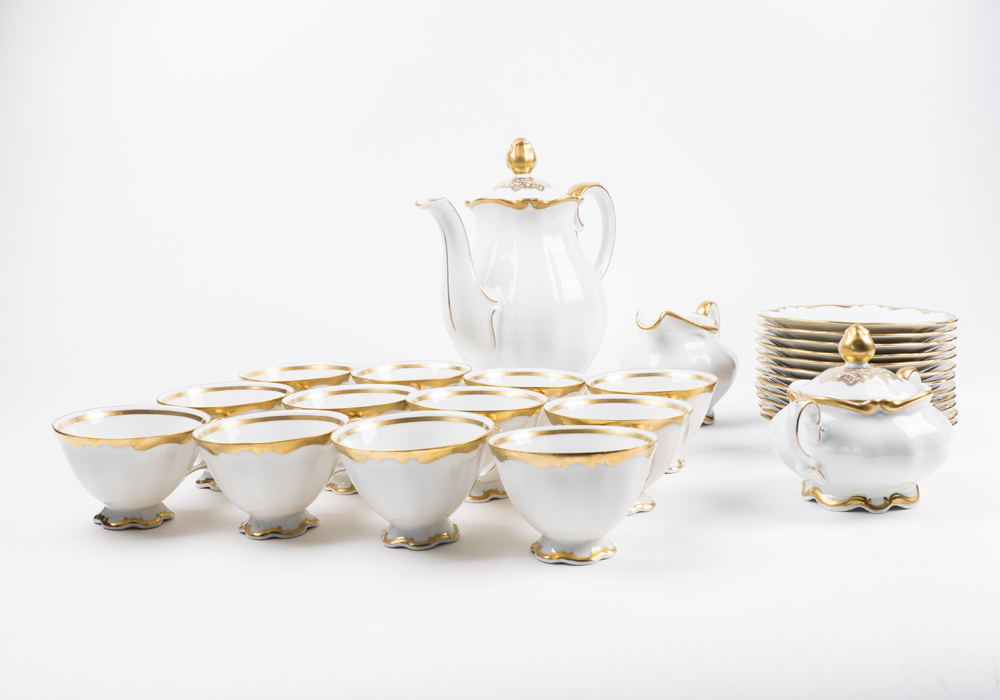Kronester Bavarian China Tea Service Set