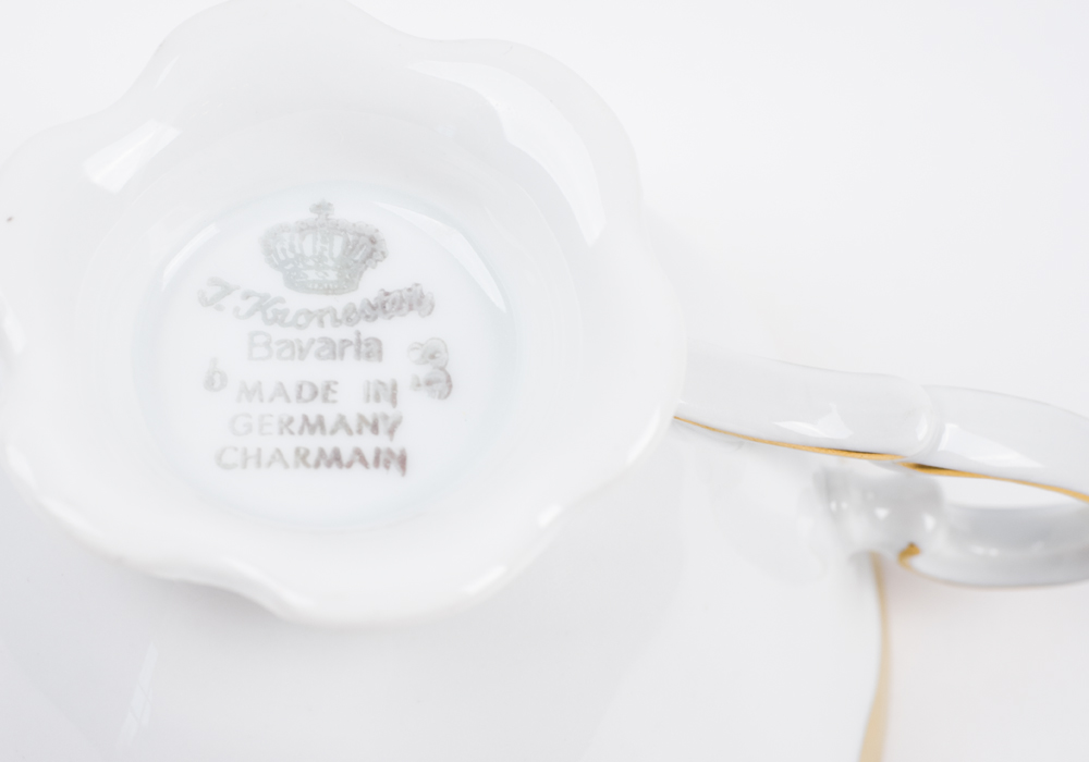 Kronester Bavarian China Tea Service Set