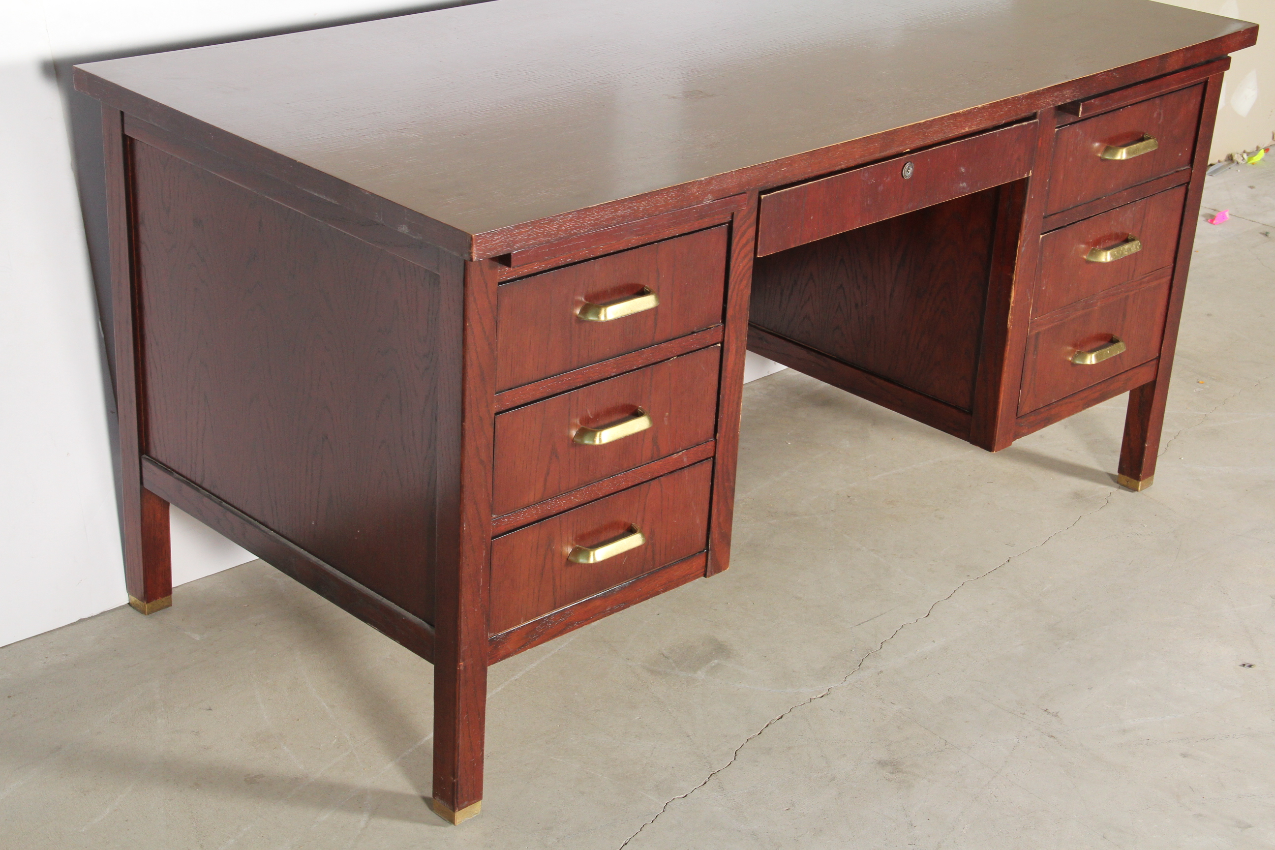 Vintage Oak Desk