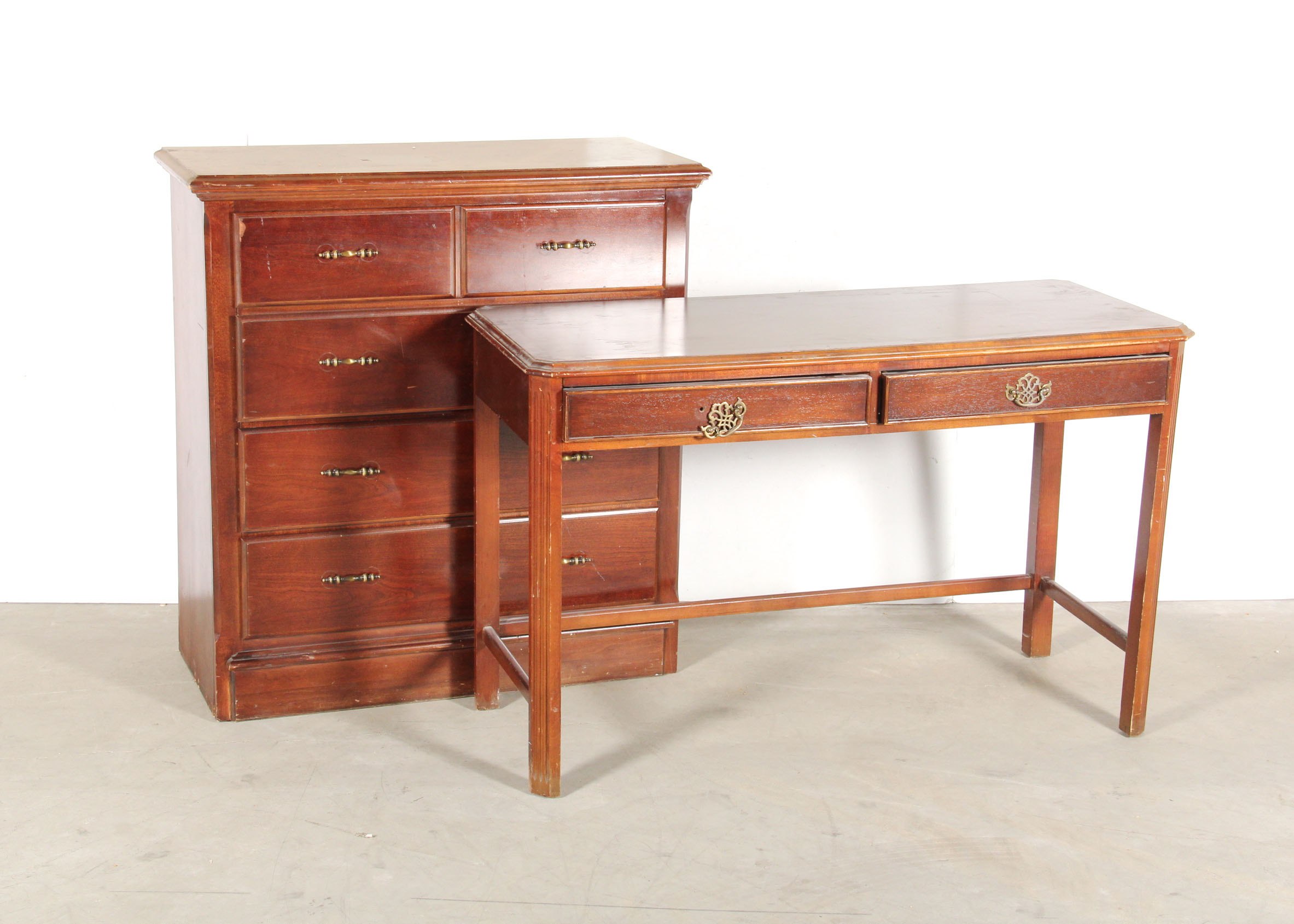 Vintage Chest of Drawers and Console Table