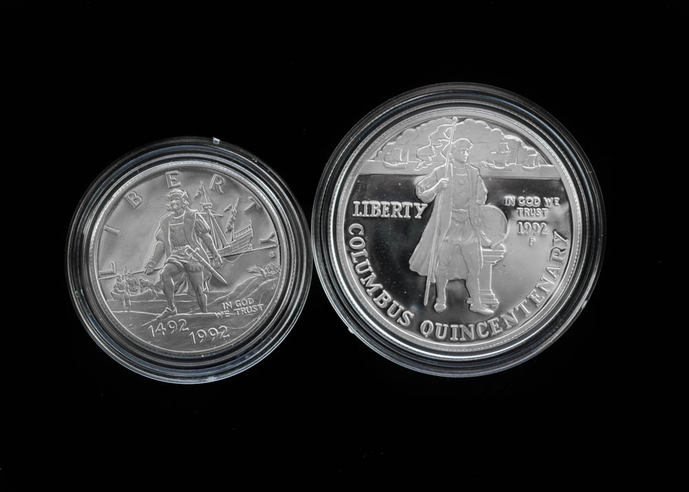 Columbus Quincentenary Anniversary Coin Set