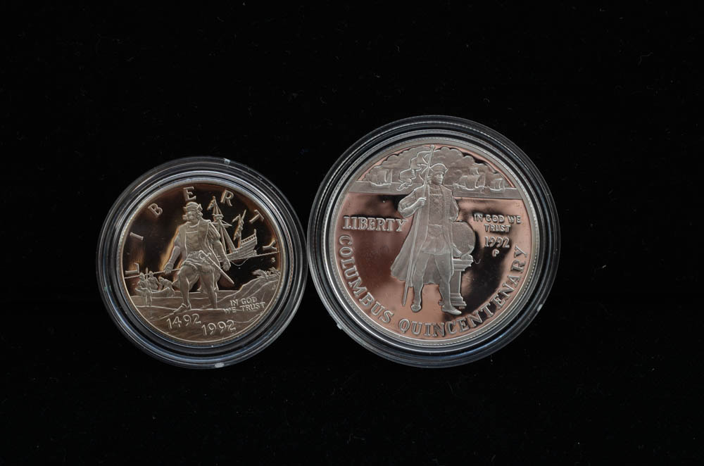Columbus Quincentenary Anniversary Coin Set