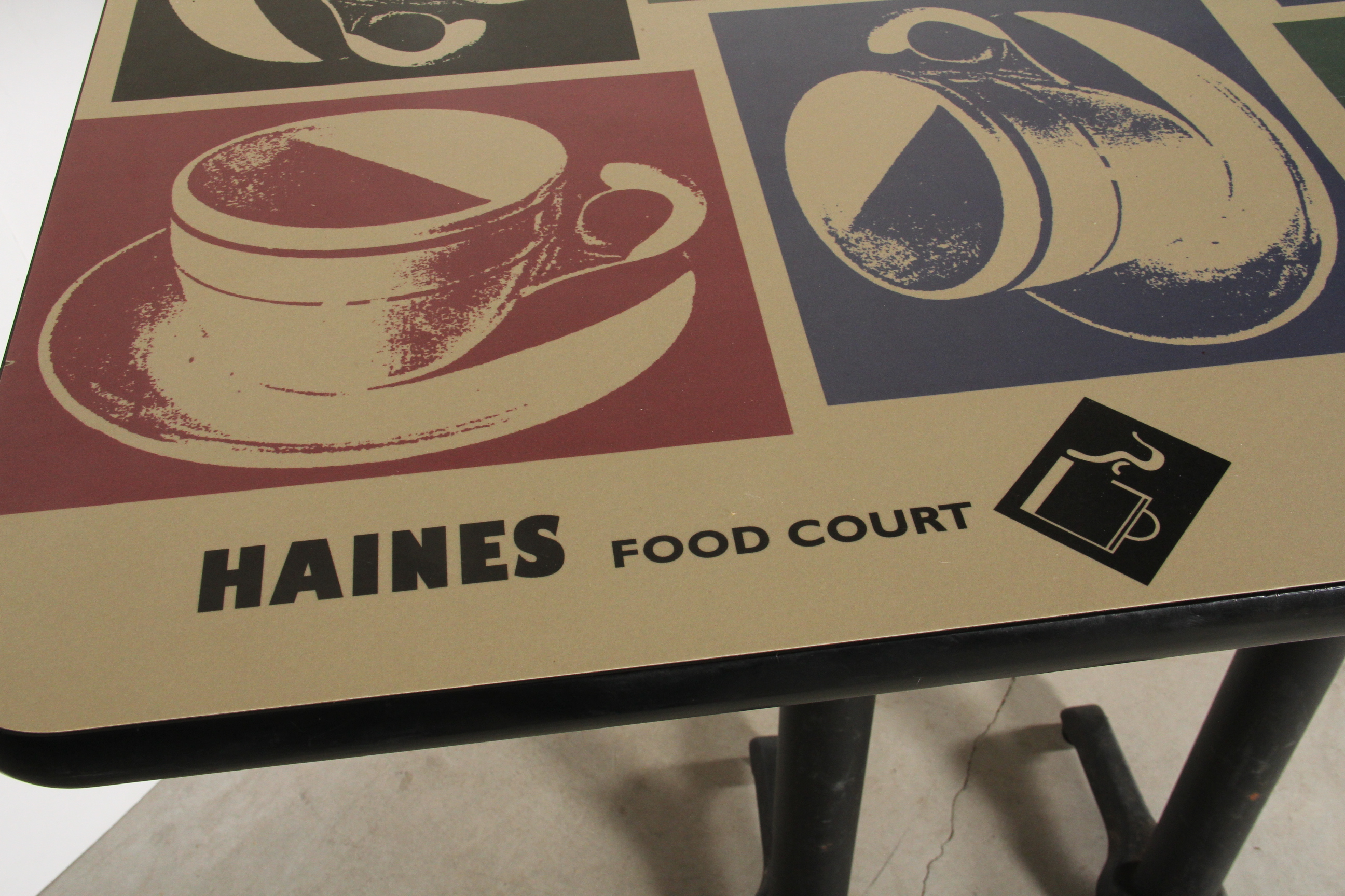 Pair of Rectangular Cafe Tables