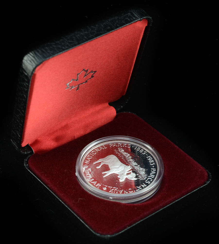 1985 Commemorative Canadian Silver Dollar