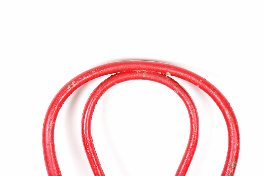 Painted Red Bentwood Chair