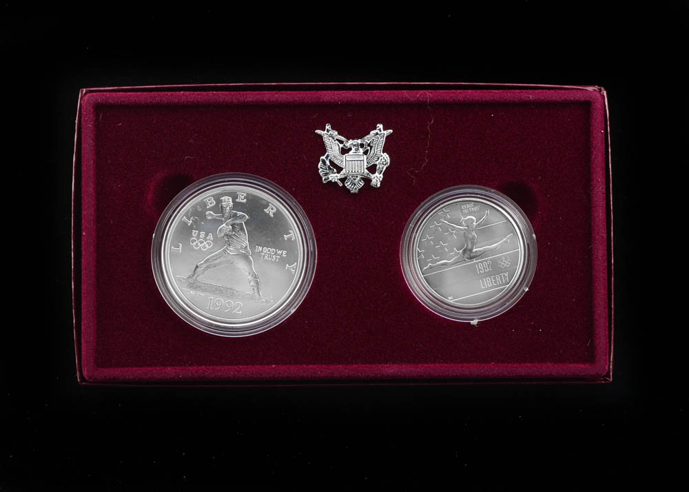 1992 Olympics Commemorative Coin Set