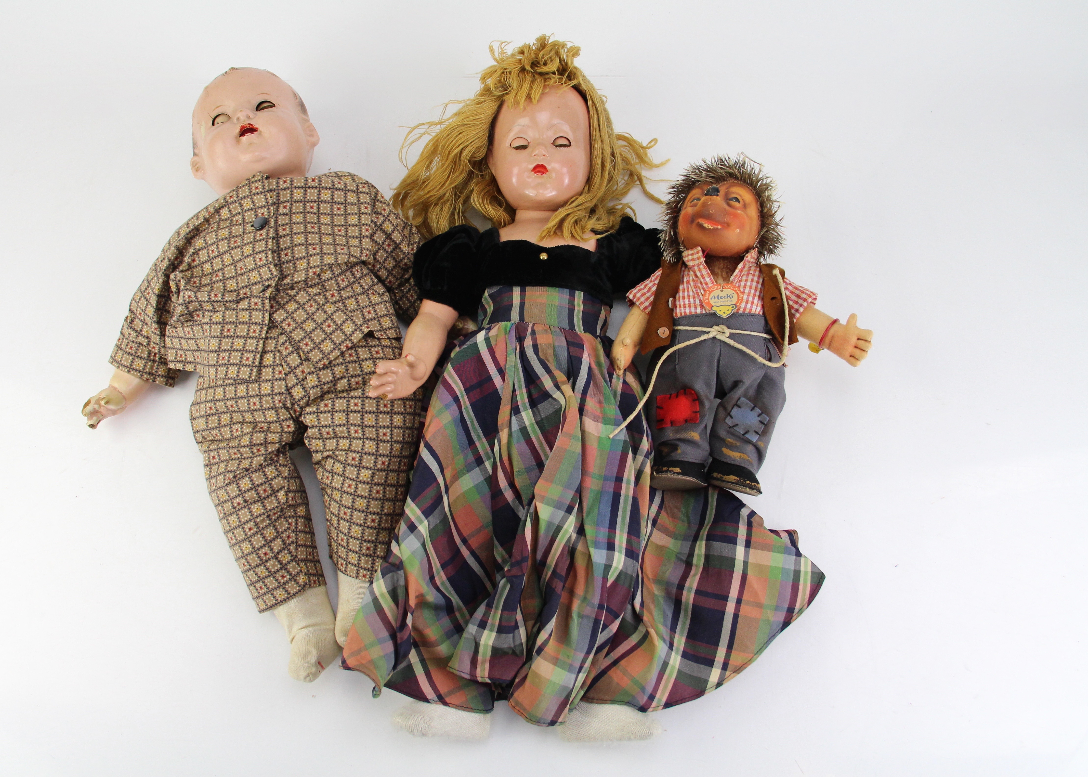 Vintage Effanbee, Ideal and Mecki Dolls