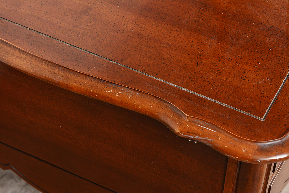 Victorian Style Walnut End Table