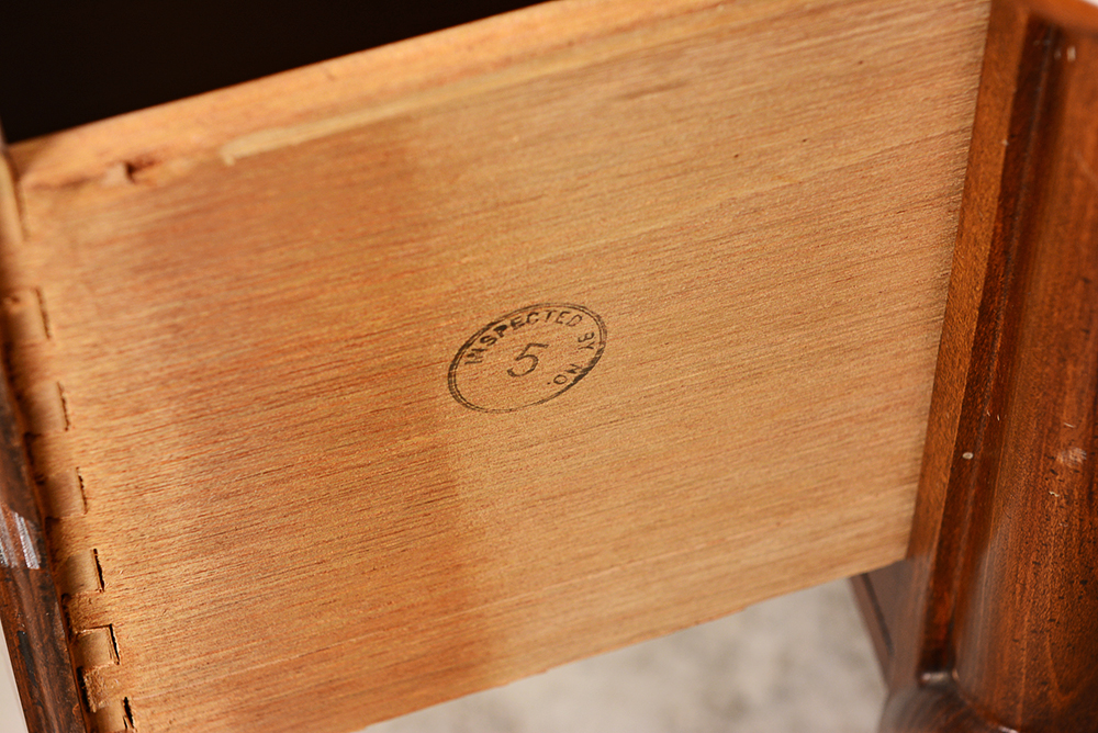 Victorian Style Walnut End Table