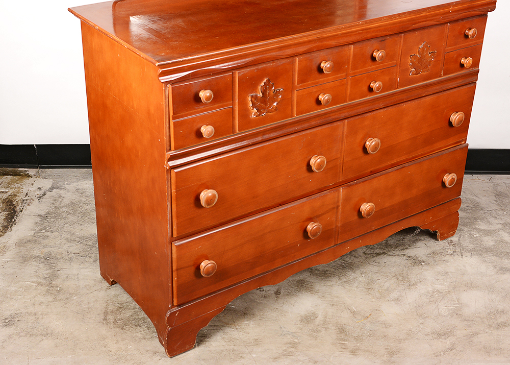 Maple Vanity Dresser