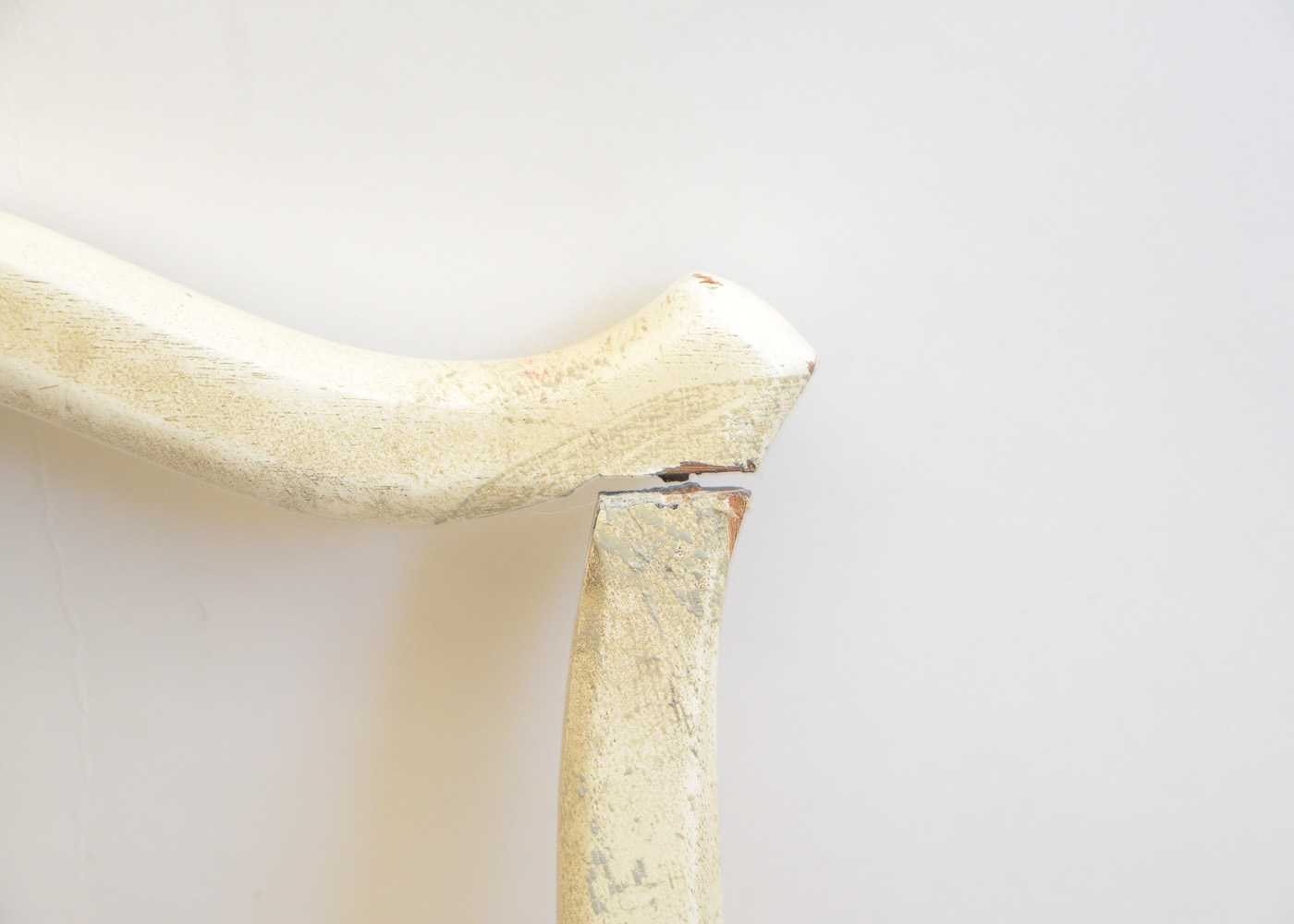 Distressed Wooden Bed Frame