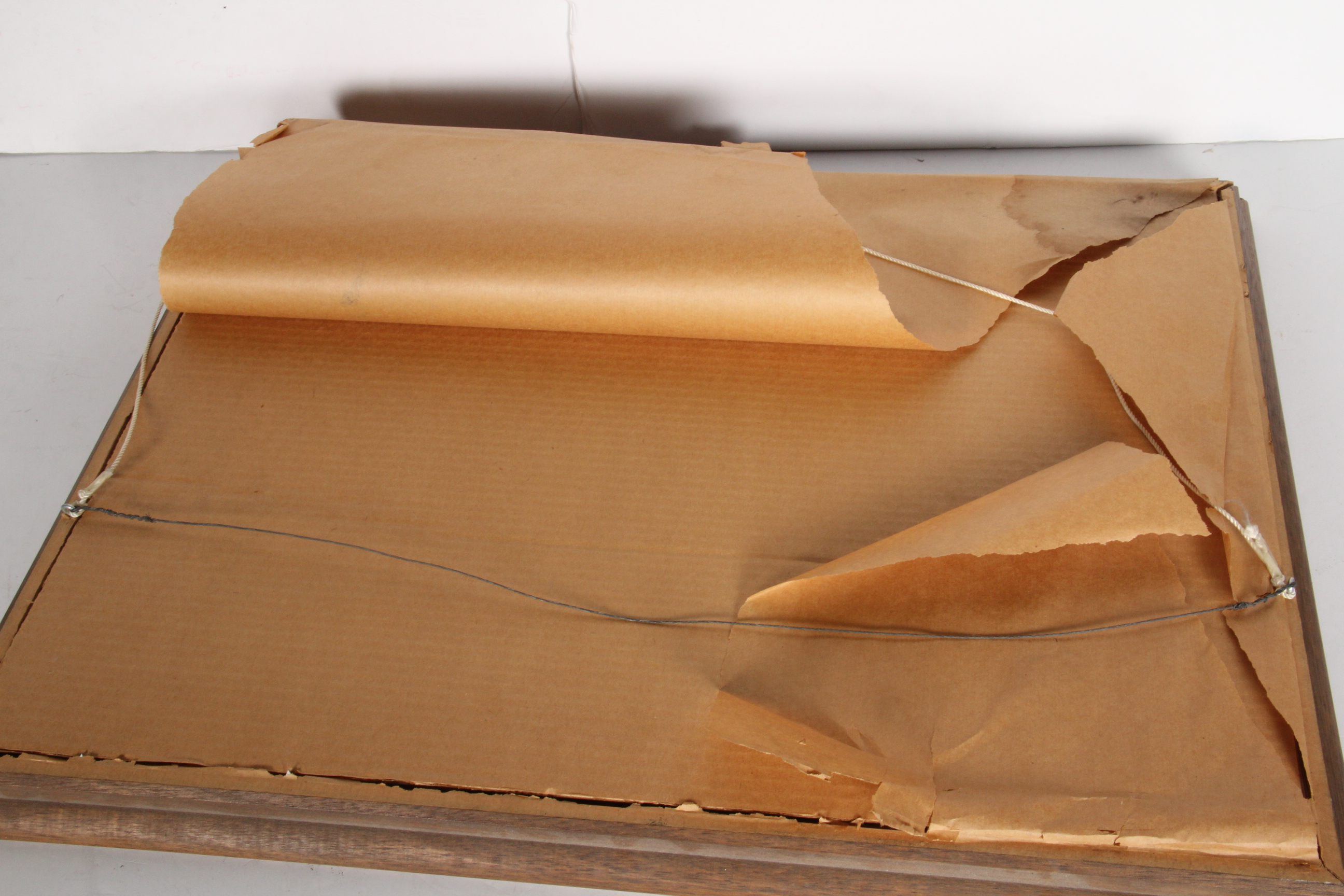 Framed Offset Lithograph of "Old Main"