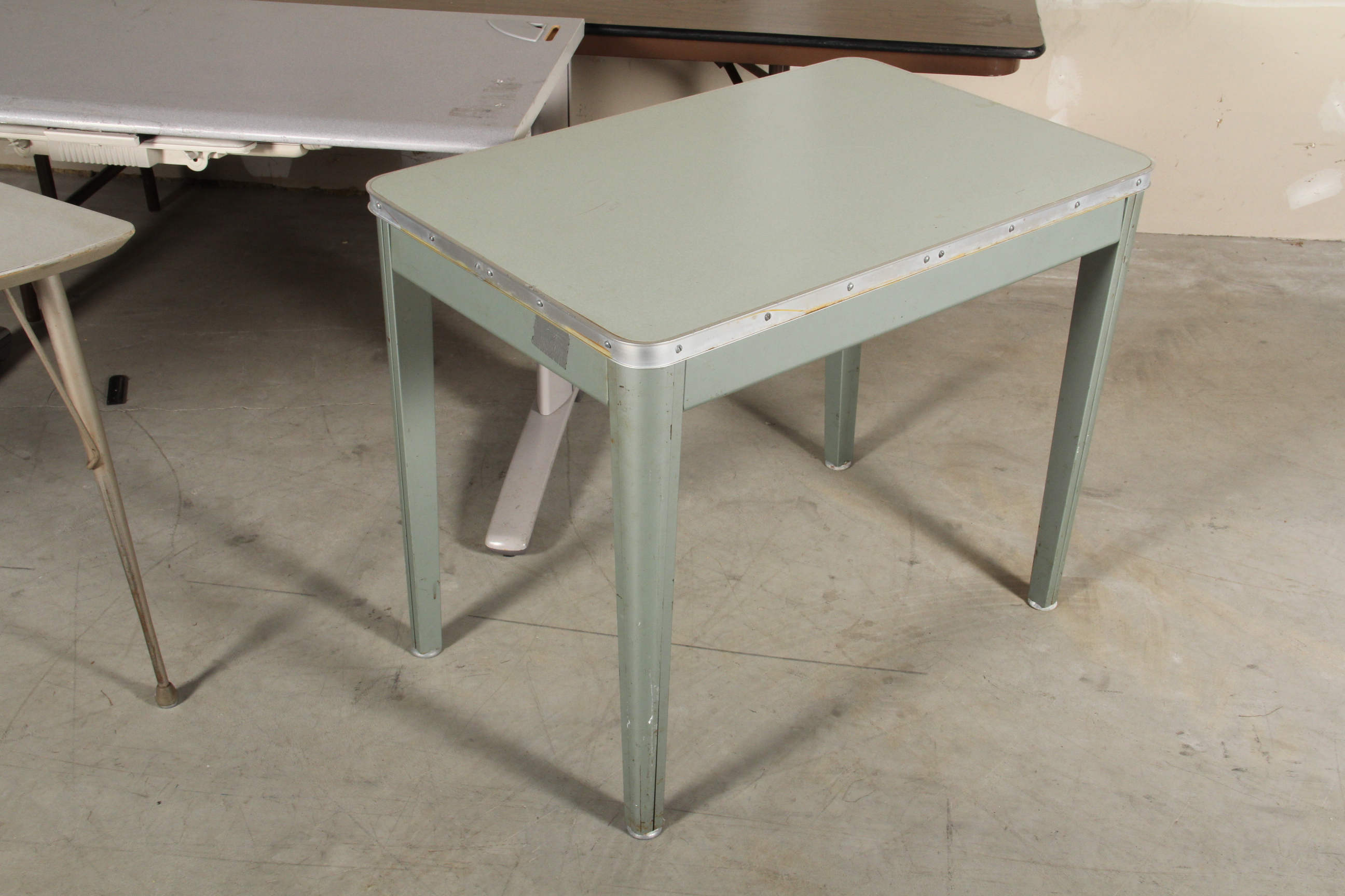 Trio of Desks and Folding Banquet Table