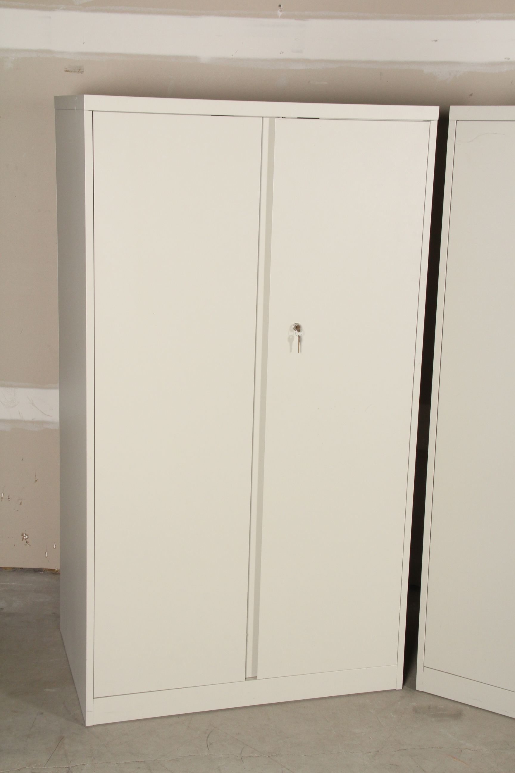 Pair of Steelcase Locking Office Cabinets
