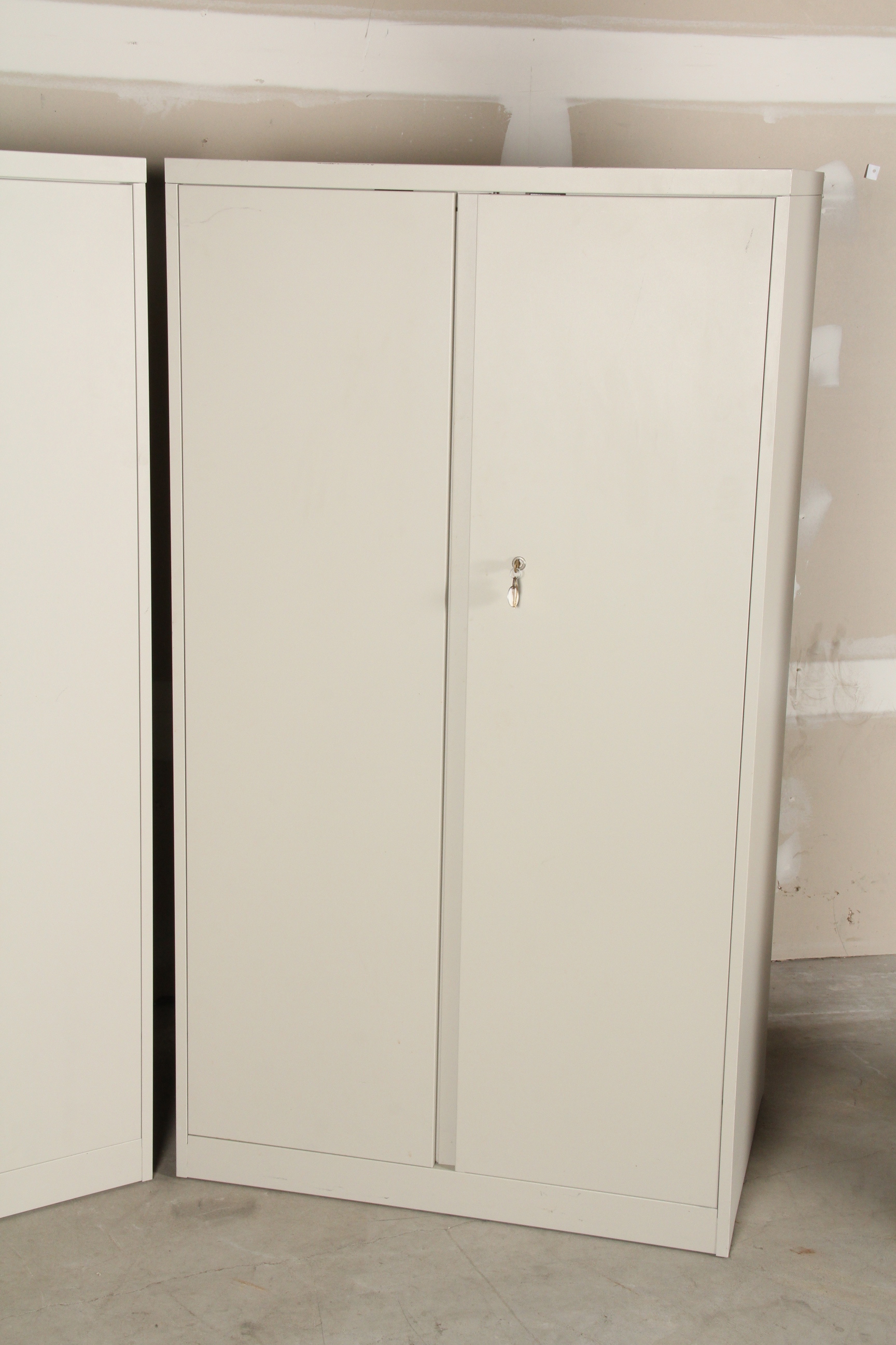 Pair of Steelcase Locking Office Cabinets
