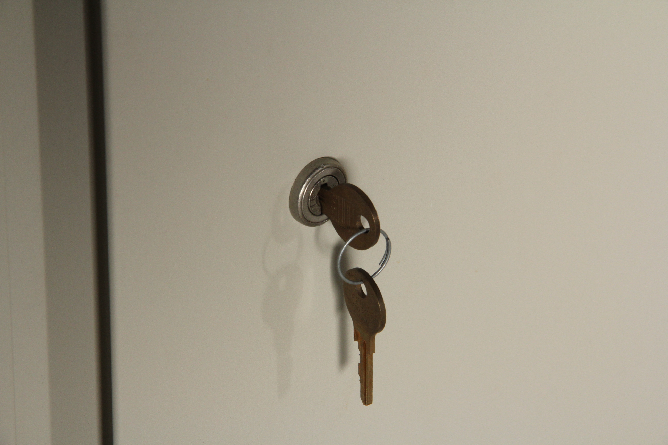 Pair of Steelcase Locking Office Cabinets