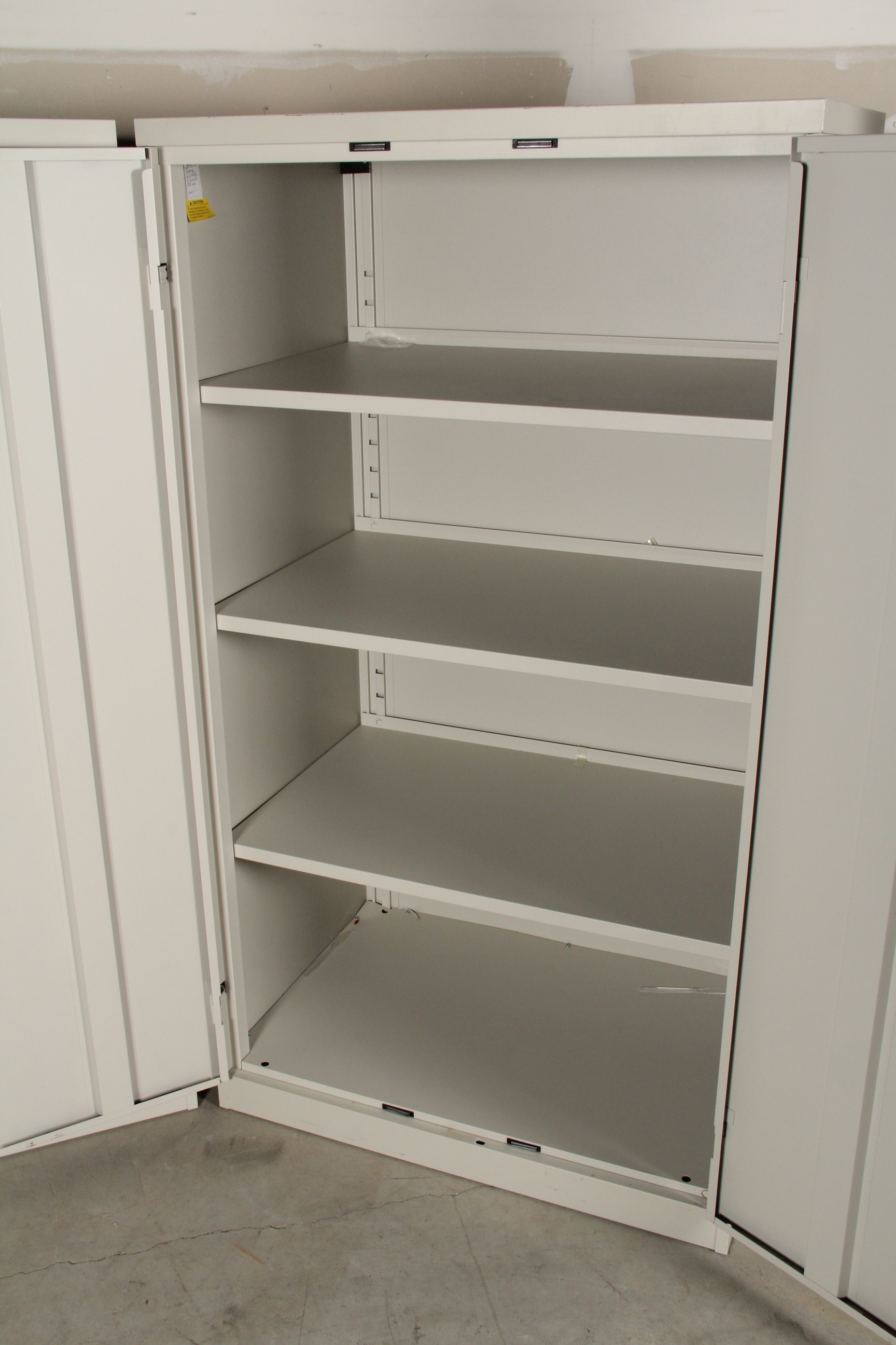 Pair of Steelcase Locking Office Cabinets