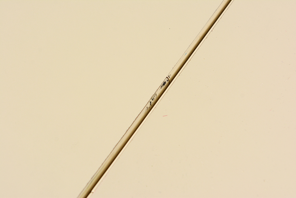 Vintage Sears White Drop Leaf Table