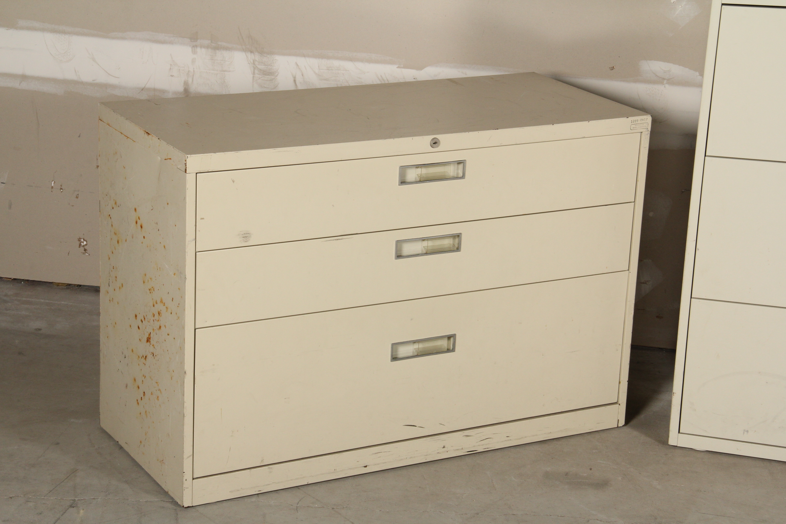 Trio of Filing Cabinets