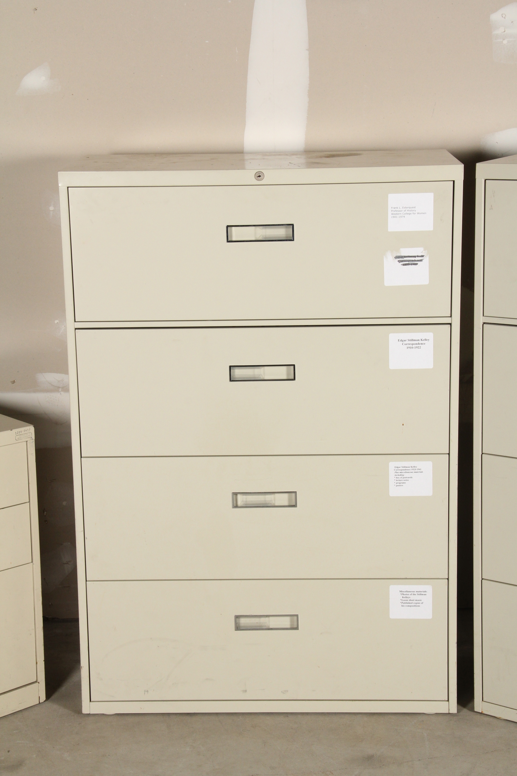 Trio of Filing Cabinets