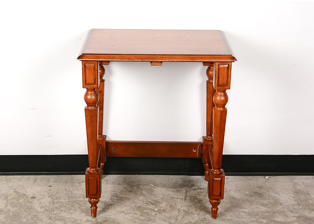 Accent Table Pair with Matching Tray Table Set