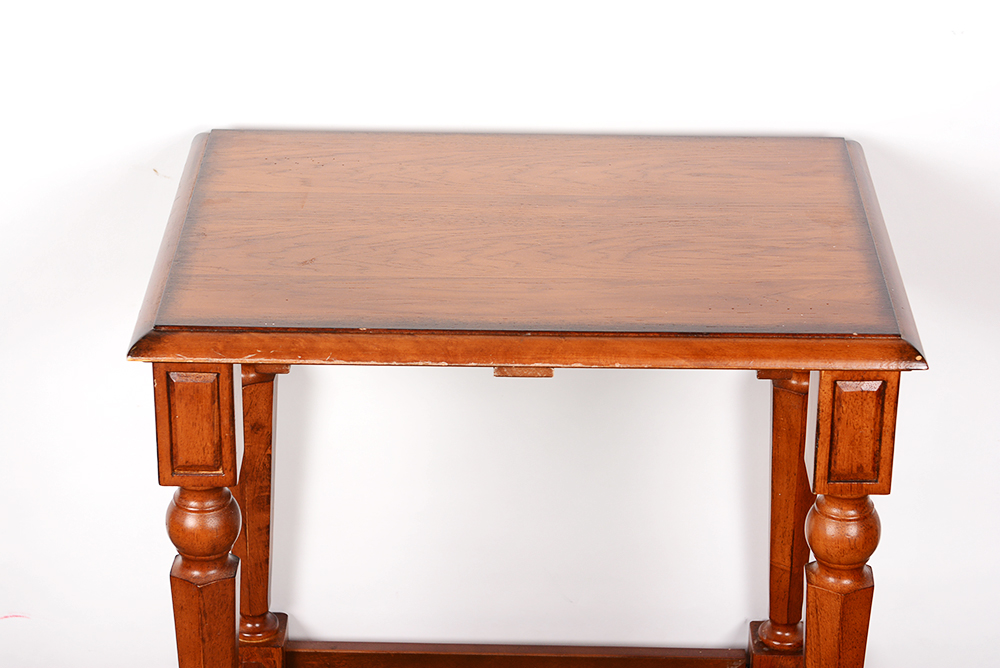 Accent Table Pair with Matching Tray Table Set