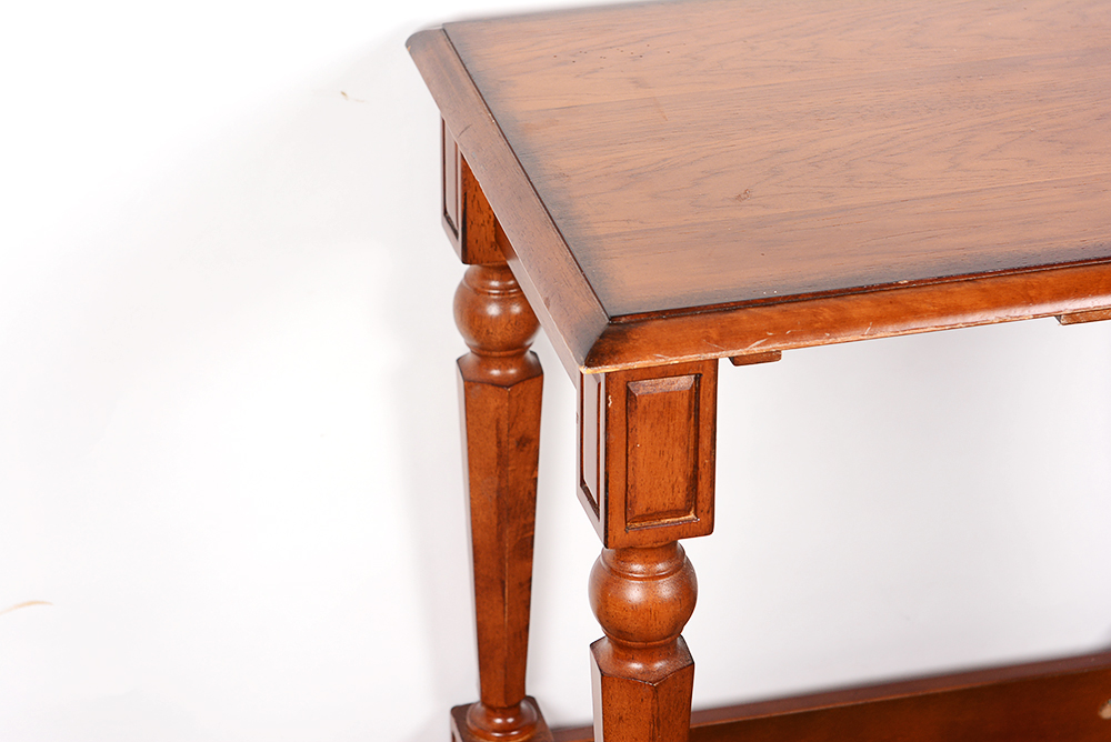 Accent Table Pair with Matching Tray Table Set