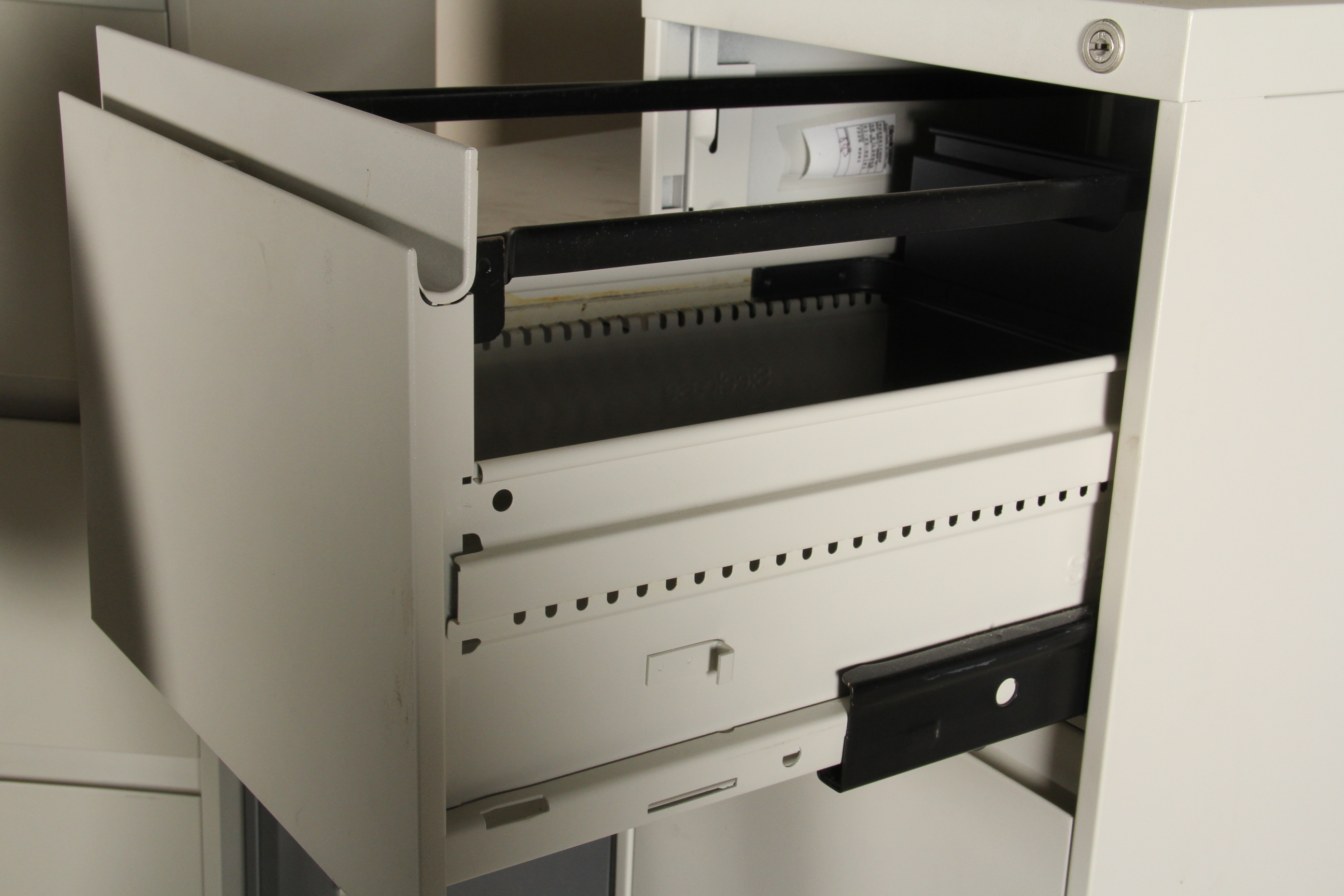 Trio of Filing Cabinets