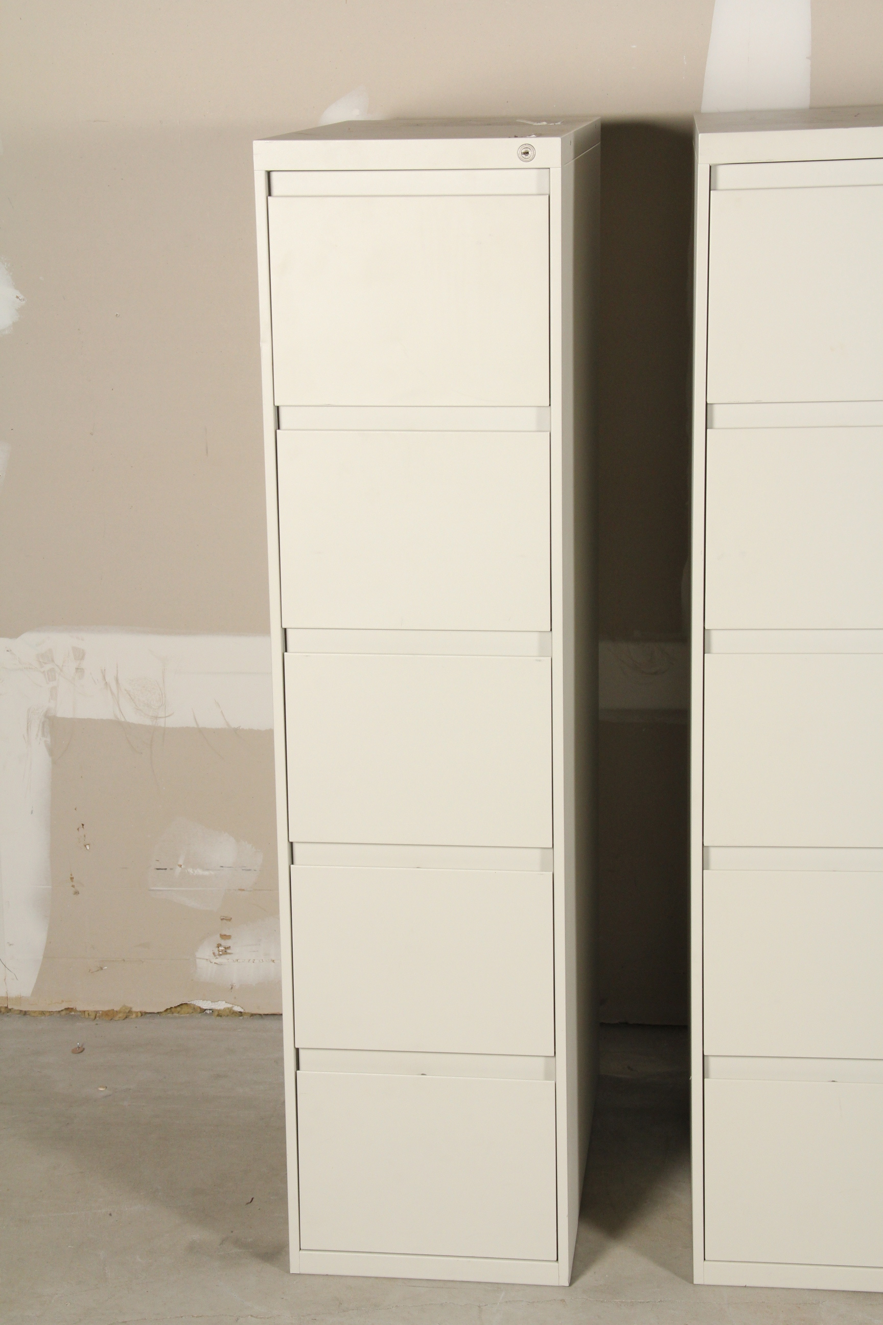 Trio of Tall Filing Cabinets