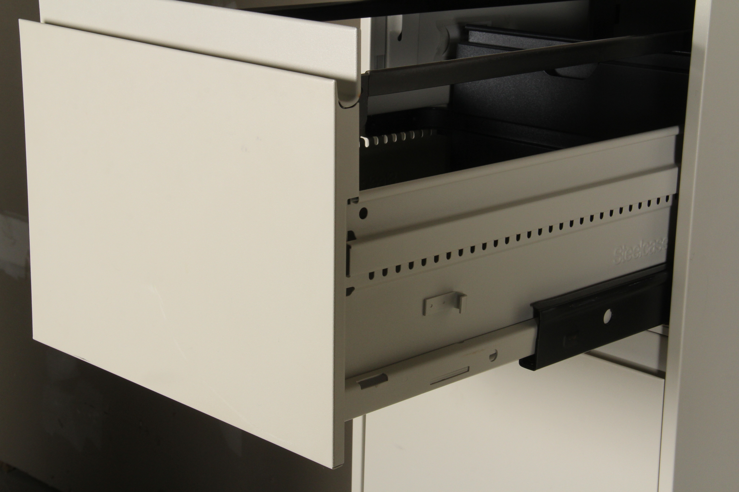 Trio of Tall Filing Cabinets