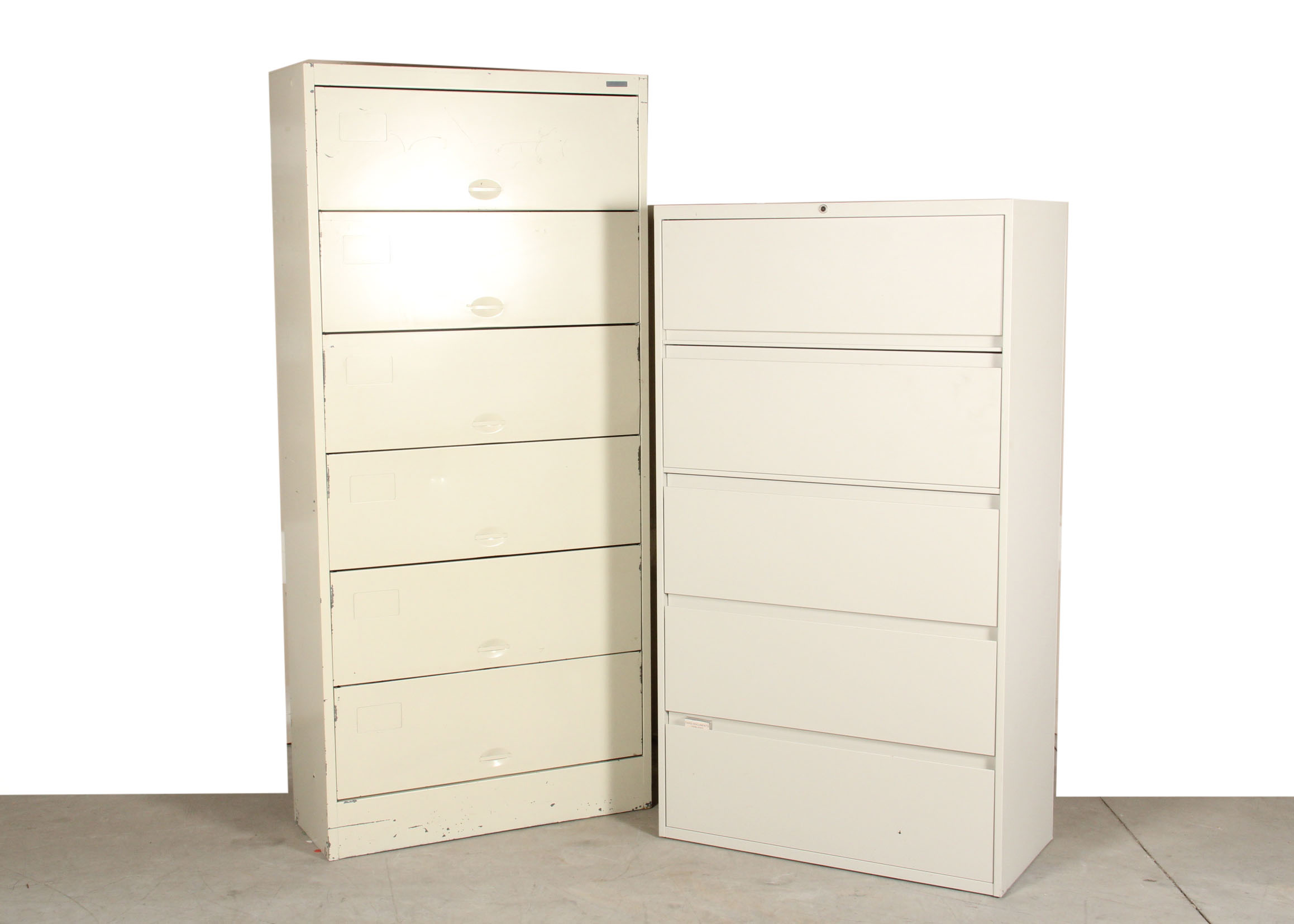 Pair Of Medical Storage Cabinets