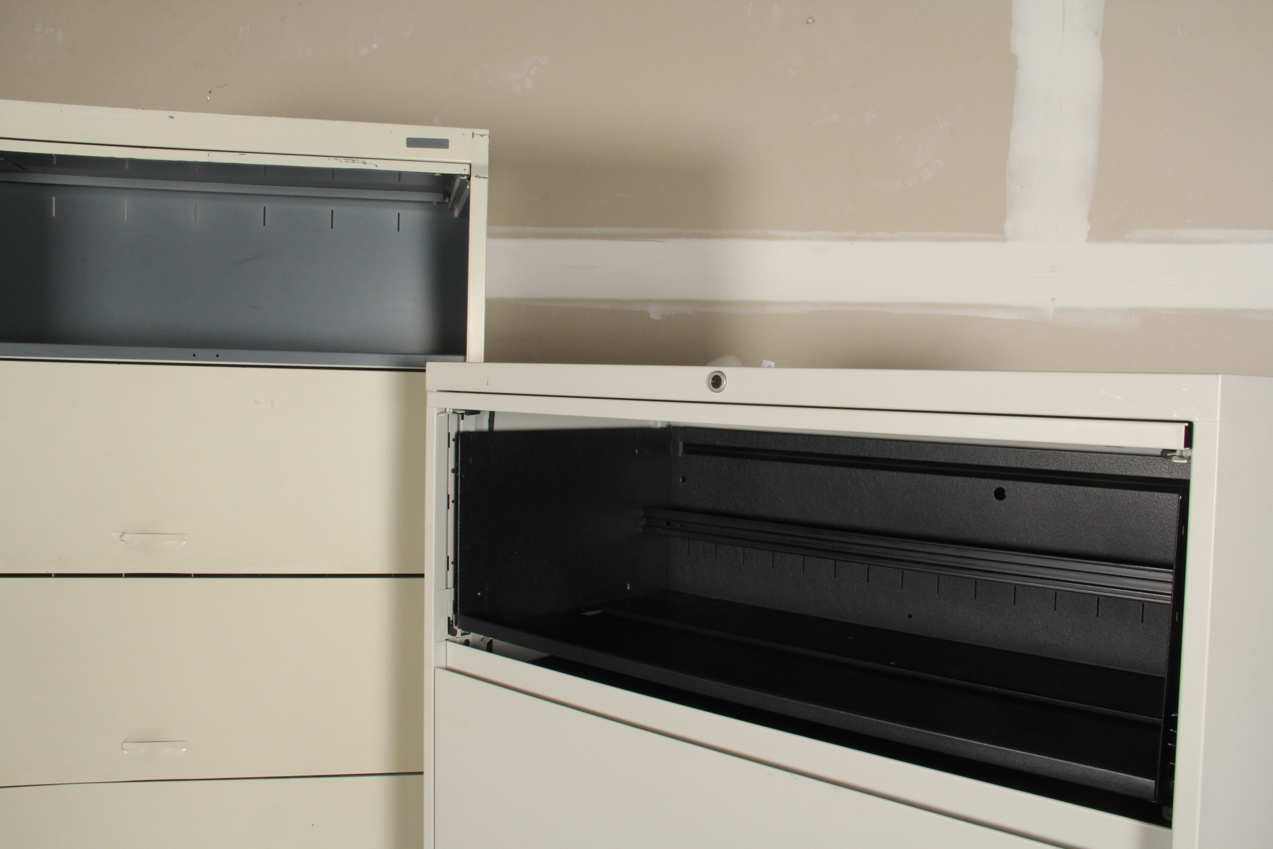 Pair Of Medical Storage Cabinets