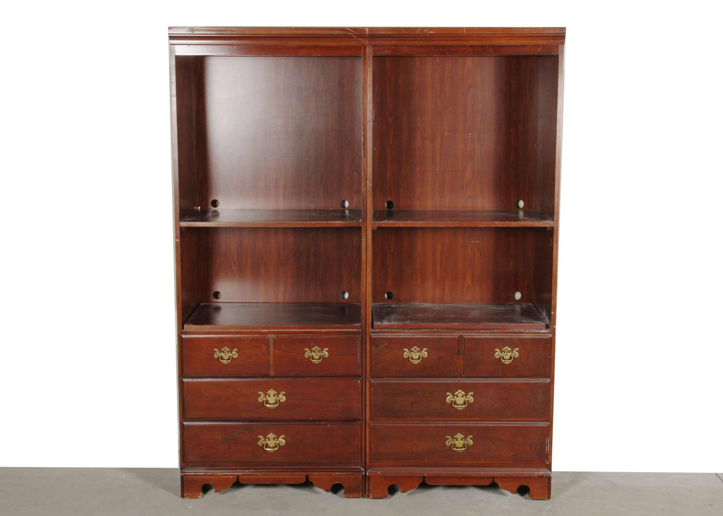 Pair of Thomasville Entertainment Cabinets