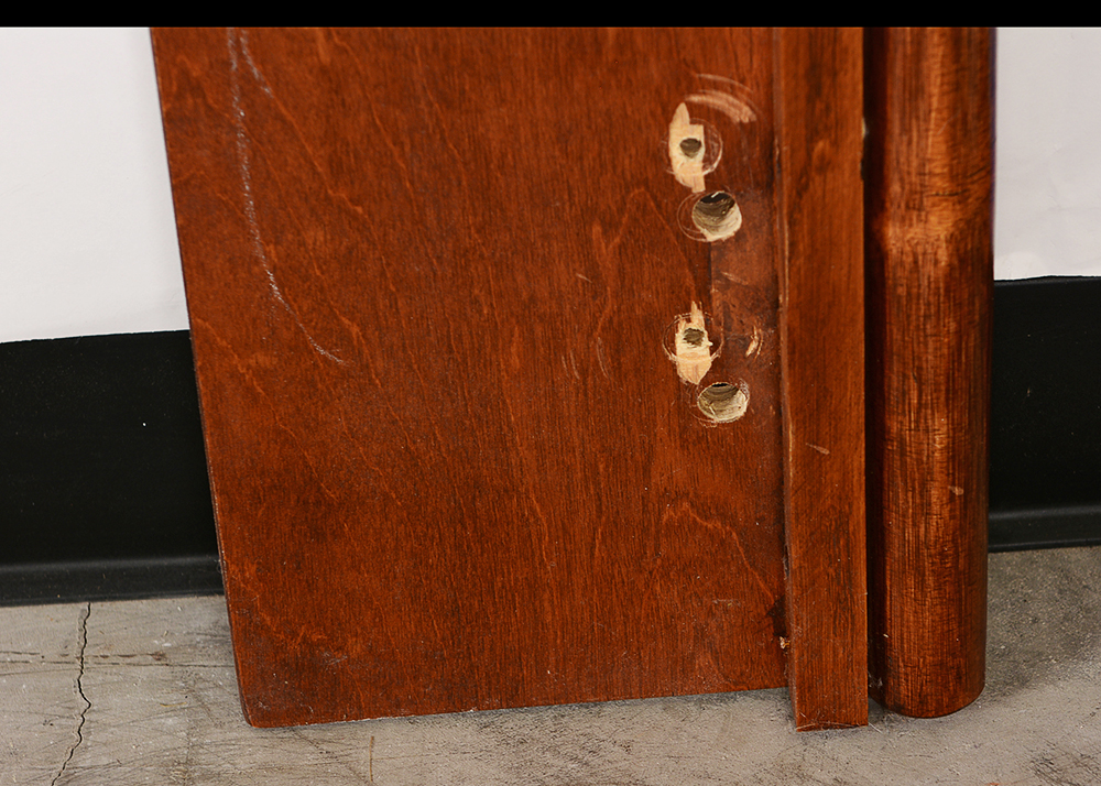 Rattan Chinese Chippendale Style King Headboard