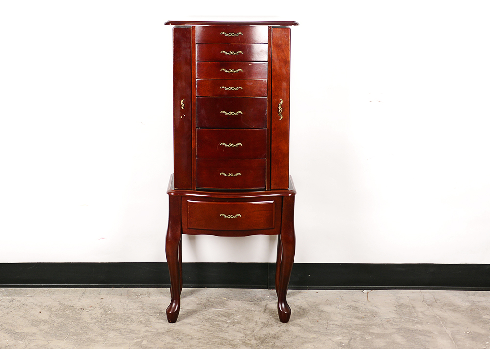 Mahogany Jewelry Box