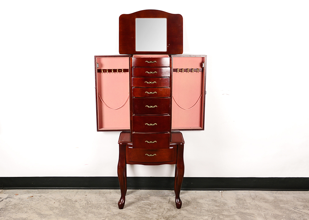 Mahogany Jewelry Box