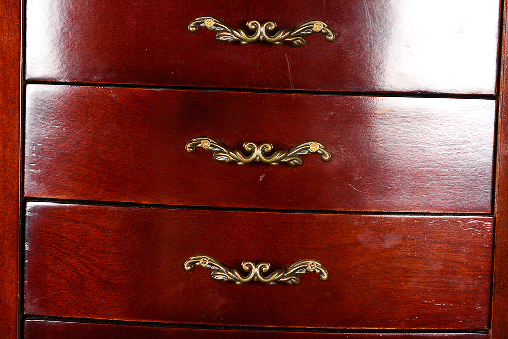 Mahogany Jewelry Box