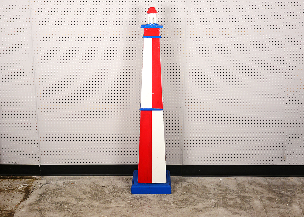 Freestanding Lighthouse Tower Shelf