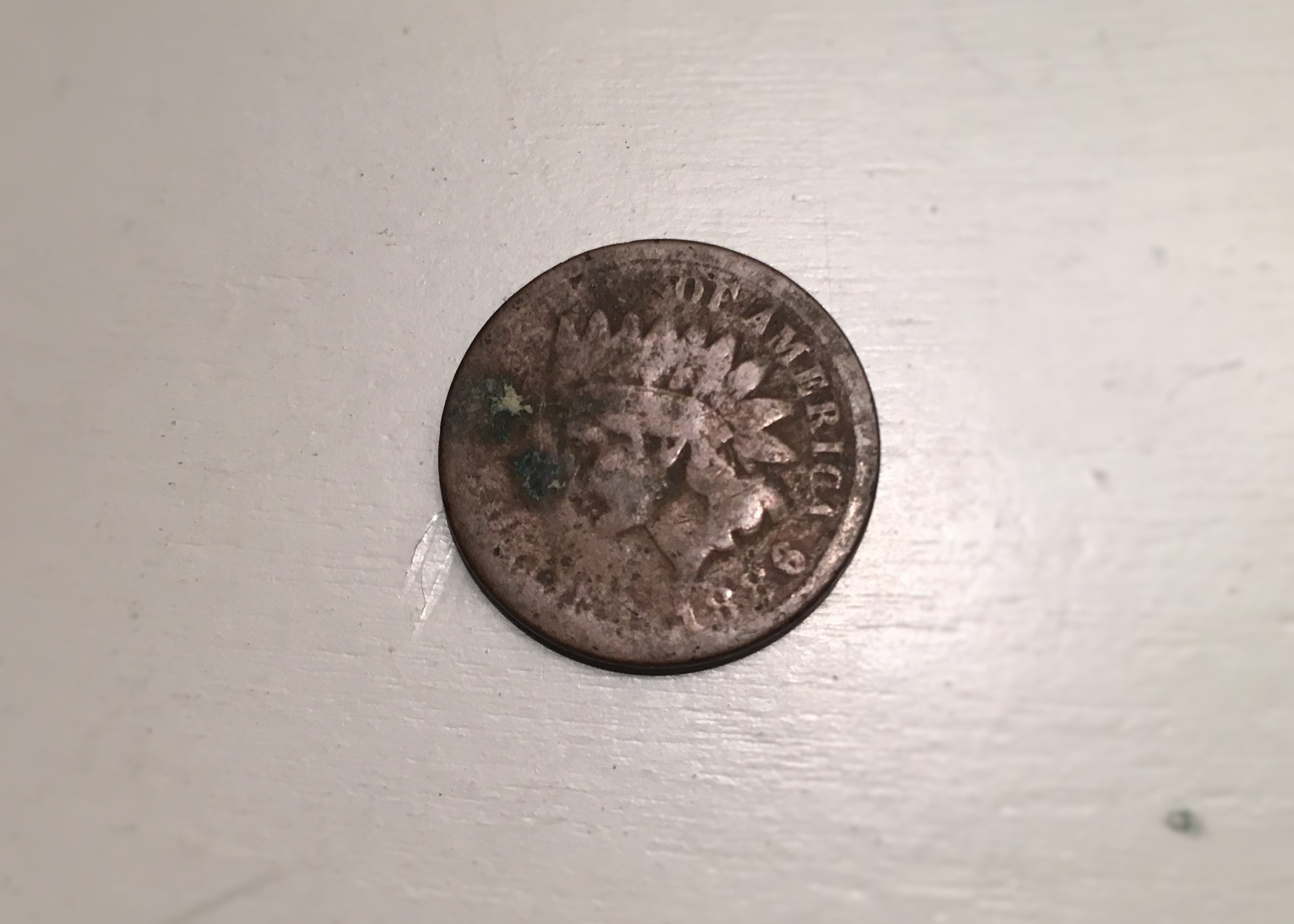 Indian Head One Cent Coins from 1864-1889