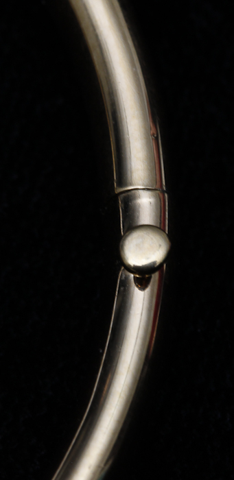 Gold Toned Bangle Bracelet