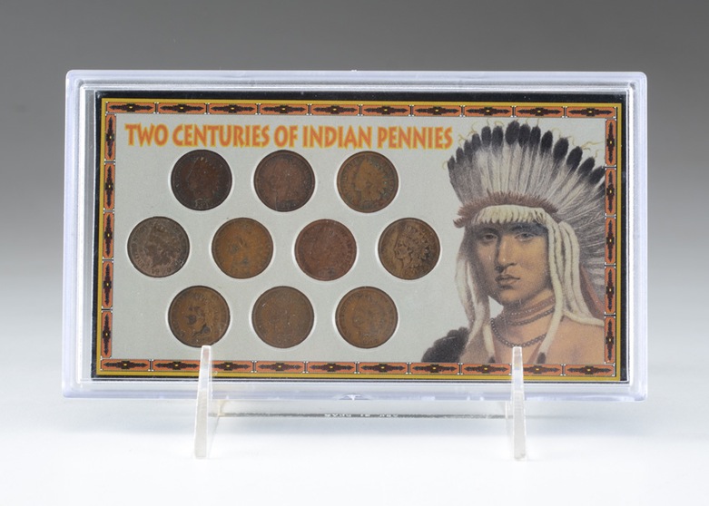 Group of (10) Indian Head Pennies