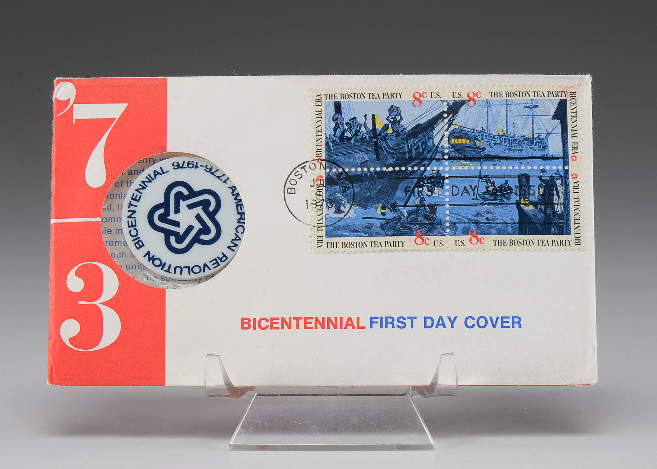 1973 Bicentennial First Day Cover