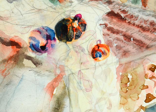 Barbara Thelin Preston Original Watercolor