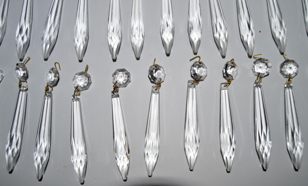 Cut Glass Chandelier/Lamp Prisms