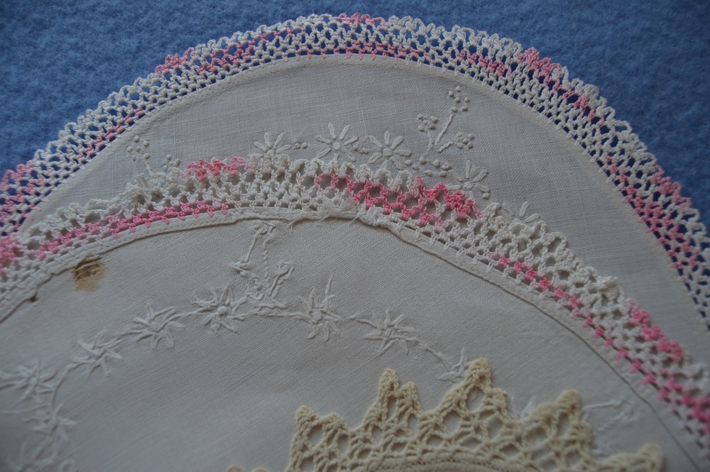 Vintage Doilies and Hand-Tatted Items