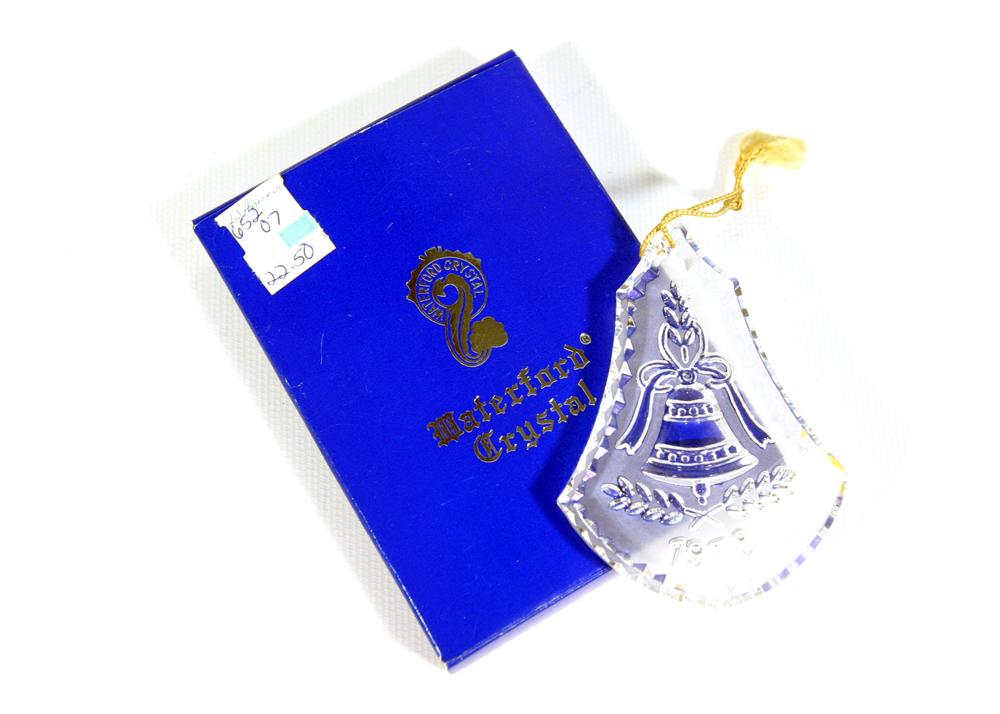 1978 Waterford Crystal Ornament