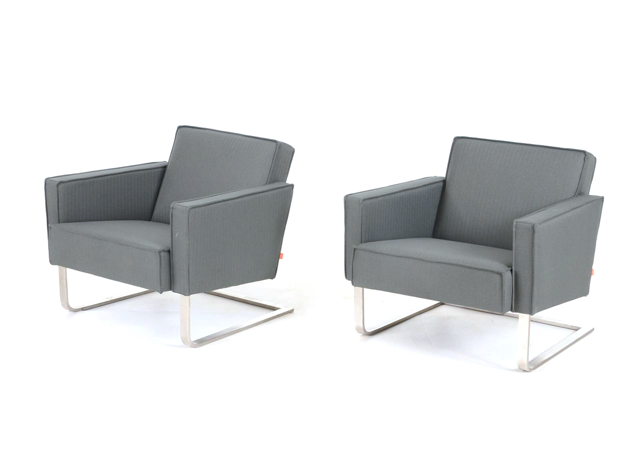 Pair of Gus Design Group High Park Arm Chairss