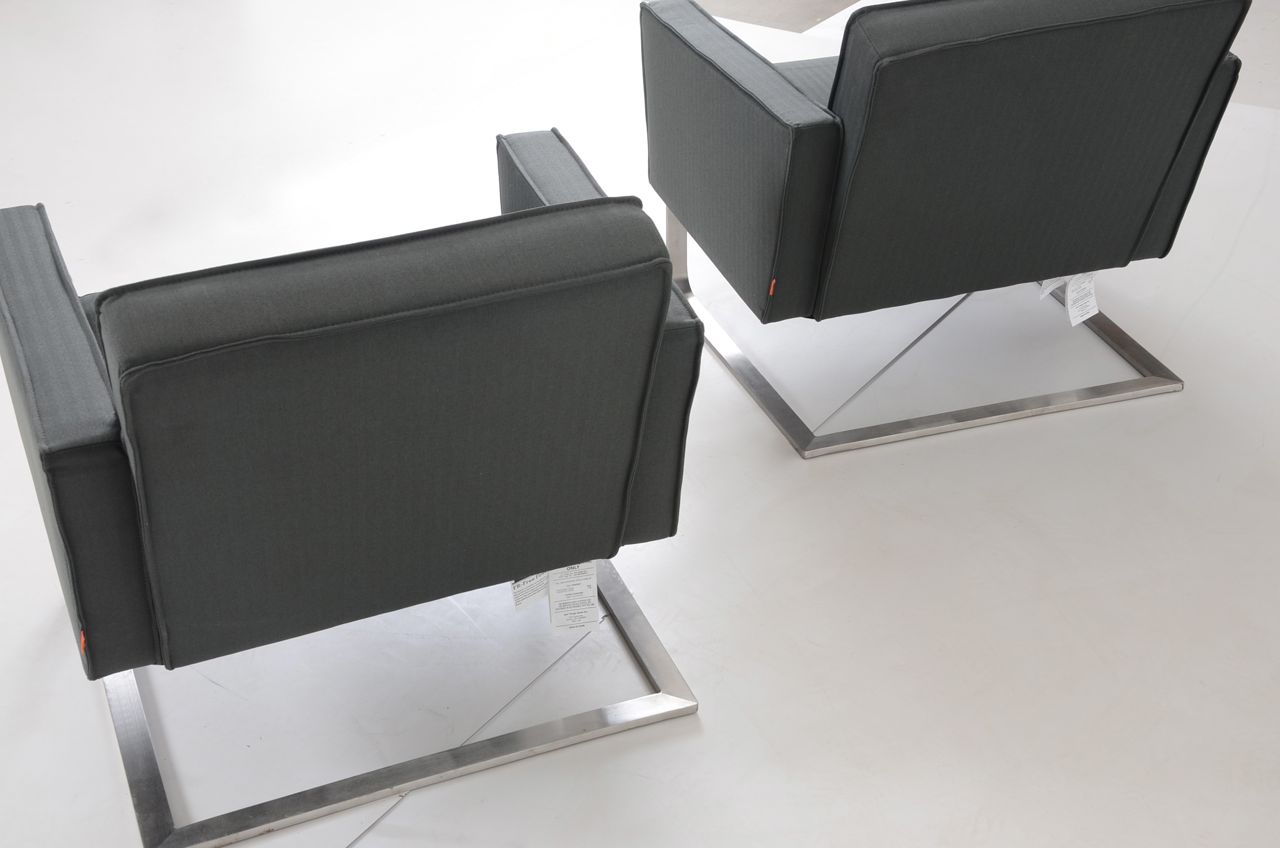 Pair of Gus Design Group High Park Arm Chairss