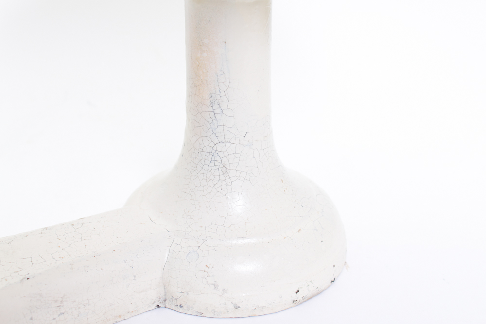 Antique Cast Iron Crow Foot Merchant Scale with Pan